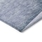 Homeroots 9' X 12' Sky Blue And Indigo Floral Washable Indoor Outdoor Area Rug 582246 - alternate 8