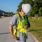 Dome75 Safety Vest, Mesh, HiVis Yellow/HiVis Orange Contrast, Size SM/MD DV2123BA - alternate 5