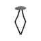 Auveco Trim Clips 17/32in Head Diameter - Brown, 100PK 1202 - alternate 1