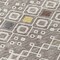 Homeroots 8' Taupe Gray And Gold Round Geometric Washable Indoor Outdoor Area Rug 612228 - alternate 8