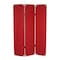 Homeroots 71" Red Wood Folding Three Panel Screen Room Divider 274691 - alternate 3