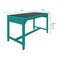 Diversified Spaces Lab Workbench, Top 60"x30" Charcoal/Aqua AMS6030LCQQ - alternate 2