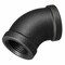 Ironwerks Designs 3/4" Iron 45-Degree Elbow Fitting, 50PK IW-45EL-3/4-50 - alternate 1