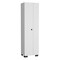 Homeroots 20in White and Black Wood Accent Cabinet With Two Doors 552279 - alternate 4