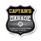 Signmission Captain's Garage I Can Fix Everything But Stupid, 12 Inch X 12 Inch, Aluminum Metal Sign SHI-A-12-490-CAPTAIN - alternate 1