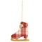 Martha Stewart Holiday Ice Skate Ornament 4 Piece Set in Red and Green 97150.04 - alternate 5
