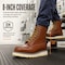 Handpoint Slip Resistant Durability 8 in Leather Work Boots, 9 H86994D-9 - alternate 4