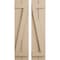Ekena Millwork Rustic Two Board Joined Board-n-Batten Rough Sawn Faux Wood Shutters w/Z-Board, 11W x 80H, PR SHUBJZ11X80RSPR - alternate 1