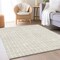 Homeroots 5' X 8' Ivory And Beige Geometric Washable Indoor Outdoor Area Rug 583301 - alternate 4