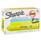 Sharpie Tank Style Highlighters, Chisel Tip, Fluorescent Yellow, 24PK 25025 - alternate 4