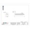 Zoro Select Sheet Metal Screw, #8 x 1 in, Zinc Plated Steel Flat Head Phillips Drive, 100 PK U26680.016.0100 - alternate 3
