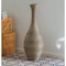 Uniquewise Set of 2 38-inch Tall Artificial Rattan Floor Vase in Elegant Beige - Statement Piece for QI003823.2 - alternate 10