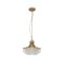 Homeroots Clear And Gold Metal and Crystals Chandelier With Clear Shade 569447 - alternate 6