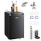 Vevor Beer Kegerator Draft Beer Dispenser Full Size Keg Refrigerator Dual Tap BF152-2 - alternate 1