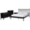 Baxton Studio Denita Bedroom Set with Chest, Black, Queen 271-14732-14742-14740-14738-ZORO - alternate 1