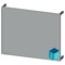 Siemens ALPHA 400/630/1250 DIN assembly kit front cover for unequipped panel H = 8GK4501-4KK32 - alternate 2