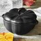 Staub Ceramic 16-oz Petite Pumpkin Cocotteand, Matte Black 1003823 - alternate 7