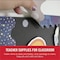 Velcro Brand reg Brand Thin Clear Fasteners, 58in Circles, Clear, 75ct, Clear, 75PK VEK91302 - alternate 2