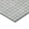 Homeroots 8' X 10' Gray And Ivory Geometric Washable Indoor Outdoor Area Rug 614752 - alternate 4