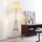 Homeroots 56" Brass LED Light Changing Floor Lamp With Beige Bell Shade 531005 - alternate 5