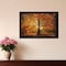 Homeroots Autumn Leaves 4 Black Framed Print Wall Art 415638 - alternate 4