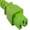 Sanoxy 6ft 14 AWG 15A 250V Power Cord IEC320 C14 to IEC320 C15, Green SNX-CBL-LDR-PW133-4206 - alternate 2
