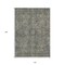 Homeroots 10' X 14' Brown and Black Oriental Washable Non Skid Indoor Outdoor Area Rug 563825 - alternate 5
