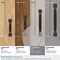 Amerock Stature 5-1/16 in 128 mm Center-to-Center Oil Rubbed Bronze Cabinet Pull BP36888ORB - alternate 2