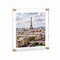 Azar Displays Floating Acrylic Wall Frame, Gold Stand Off Caps, 16 inx20 in Graphic Size, 20 inx24 in Overall Size 105522-GLD - alternate 5