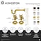 Kingston Brass Plumbing Supply Kit Combo, Antique Brass KPK303 - alternate 2
