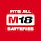 Milwaukee Tool M18 FUEL Metal Cutting Circular Saw + M18 XC5.0 Battery 2782-20, 48-11-1850 - alternate 11
