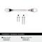 Amerock Ravino 3-3/4 inch (96mm) Center-to-Center Polished Chrome Cabinet Pull, 10PK 10VMP2193626 - alternate 2