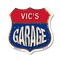 Signmission Vic's Garage, 12 Inch X 12 Inch, Plastic Sign SHI-P-12-383-VIC - alternate 1