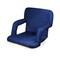 Picnic Time Family Of Brands NCAA Rhode Island Rams Ventura Reclining Stadium Seat with Back Support - Beach Floor Chair 618-00-138-934-0 - alternate 3