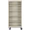 Sandusky Lee 5-Shelf Mobile Bookcase, 78"x36" Putty BM40361872-07 - alternate 4