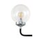 Jonathan Y Caleb 18" 2-Light Contemporary Transitional Iron/Glass LED Vanity Light, Chrome/Black JYL9057A - alternate 5