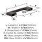 Amerock Cityscape 3 inch (76mm) Center-to-Center Oil-Rubbed Bronze Cabinet Pull, 25PK 25VMP37130ORB - alternate 3