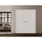 Sartodoors Sliding French Double Pocket Doors 56 x 84 inches, BASIC 3001 Ash Franko, Kit Rail Hardware, Soli BASIC3001DP-YAFR-5684 - alternate 4