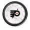 Holland Bar Stool Co Philadelphia Flyers Indoor/Outdoor LED Thermometer ODThrm14BK-08PhiFly - alternate 1