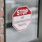 Signmission Stop No Construction Traffic, 4 inch X 4 inch, Vinyl Decal, 2PK OC-D-2PACK-4-110 - alternate 3