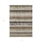 Homeroots 3' X 5' Brown Beige And Ivory Striped Washable Indoor Outdoor Area Rug 598322 - alternate 6