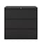 Hirsh 42" W 3 Drawer Lateral File Cabinet, Black, A4/Legal/Letter 17644 - alternate 4