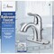 Home Impressions Chrome 1-Handle Lever 4'' Centerset Bathroom Faucet with Pop-Up FS1A4141CP-JPA1 - alternate 2