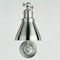 Vaxcel Alexis 6 in W Satin Nickel and Matte White Adjustable Swing Arm Wall Lamp with Metal Shade W0399 - alternate 7