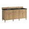 James Martin Vanities Lorelai 72" Double Vanity, Light Natural Oak, w/ 3 CM Phantome Eclos Top 424-V72-LNO-3PHT - alternate 8