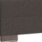 Homeroots 52" Dark Gray and Brown Chenille Tufted Storage Ottoman 608920 - alternate 6