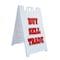 Signmission Buy Sell Trade, A-Frame & 2 Decals Installed, Heavy-Duty Plastic Frame SBHD-D-2436-Buy Sell Trade - alternate 1