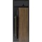 Vdomdoors Steel Door Dekton 0163 Venezia Noce 96вЂќ/ Top Exterior Window Sidelite Entry Door Painted W36xH96+ DEKTON0163EXD-VEN-W36xH96+16-RH-I - alternate 1