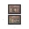 Homeroots Set Of Two Love Never Fails 3 Black Framed Print Wall Art, 2PK 407165 - alternate 4