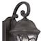 Homeroots XL Matte Black Tapered Goblet Wall Light 398371 - alternate 4